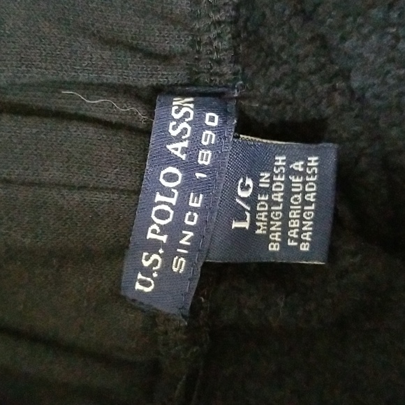 (L) U.S. POLO ASSN. Classic Loungewear Athleisure Grunge Streetwear Relaxed - Picture 2 of 9